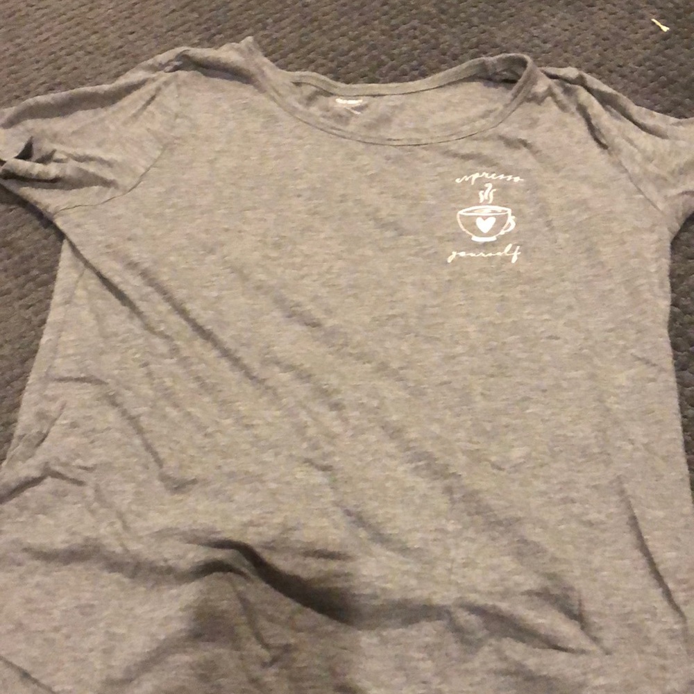 Gray nighttime top